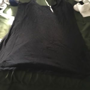 Brand new ladies black tank top